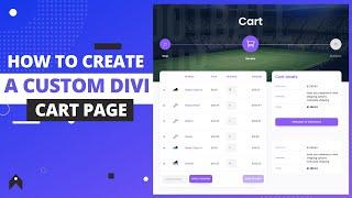 How To Create A Custom Woocommerce Divi Cart Page | Divi Tutorial 2022
