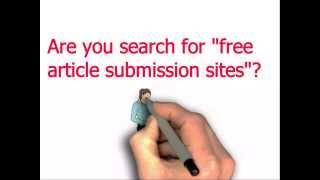 Free Article Submission Sites