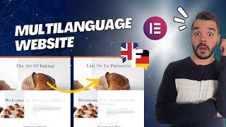 Falang Multi-language Website With Elementor!