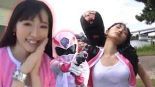 Pink Rangers and The Lost Force Superheroine