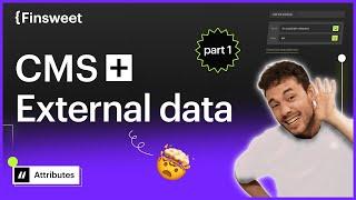 CMS Attributes + External Data - Part 1