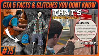 GTA 5 Facts and Glitches You Don't Know #75 (From Speedrunners)