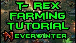 Neverwinter | HOW TO: T-REX trophy farming | MOD12 | PC PS4 XBOX