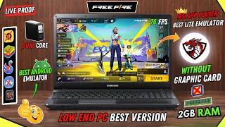 Msi Lite Version For Low End Pc - 2GB Ram No Graphics Card | Msi App Player Lite For Free Fire