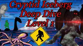 Cryptids & Paranormal Entities Iceberg DEEP DIVE Tier 1 Explained | Emperor Zeech