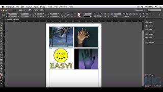 Placing and Resizing Images in Adobe InDesign