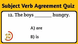 Subject verb agreement quiz || Subject verbs agreement test Subject verbs quiz || Ladla Education.