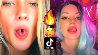 TONGUE CHALLENGEFUNNY TIKTOK COMPILATION