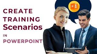 Training Scenarios and Simulations in #PowerPoint -#AdobeCaptivate Alternative