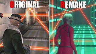 Laser Room - Resident Evil 4 Original (2005) vs Remake (2023)