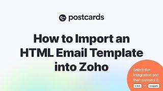 How to Import an HTML Email Template to Zoho Campaigns