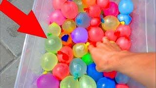 ВОДЯНЫЕ БОМБОЧКИ Челлендж с детьми Water balloon Fight Challenge 2016 Summer Fun