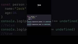 3 Ways to Check If a Property Exists in an Object #shorts #javascript