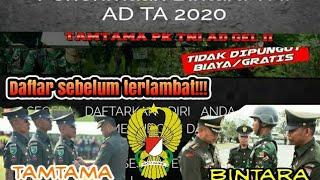 Baru..!! | TA. 2020 | Jadwal Rekrutmen Bintara PK dan Tamtama Gelombang 2 TNI AD!!!