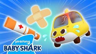 [NEW] I've Got a Boo Boo Song | Nursery Rhymes for Kids | Baby Shark Toy Car | Baby Shark Official