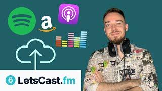 Podcast hochladen bei ALLEN Apps (Spotify, Apple, Alexa & Co.) Tutorial Let'sCast.fm