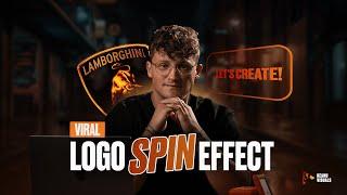 Logo Spin Effect | After Effects English Tutorial