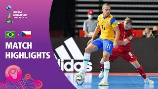 Brazil v Czech Republic | FIFA Futsal World Cup 2021 | Match Highlights