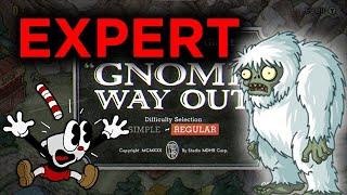 Cuphead DLC EXPERT! | Gnome Way Out (Glumstone the Giant)