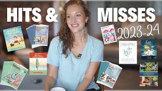 First and Second Grade Homeschool Curriculum Hits and Misses from 2023-24