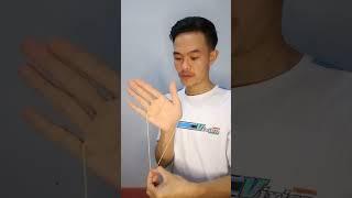 Menyala  Trik Sulap Karet Mudah  #youtubeshorts #shorts #trending #magic #tutorial