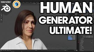 What's NEW in Human Generator for Blender? (Human Generator ULTIMATE Released!)
