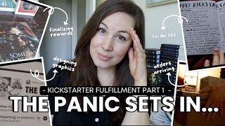 Time to fulfill all these kickstarter orders somehow??? (KICKSTARTER VLOG PART 1)