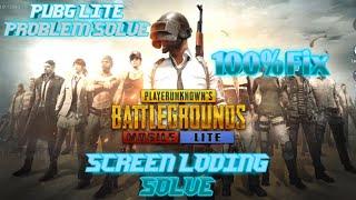 How to Fix Loading Screen Problem | Pubg Mobile Lite