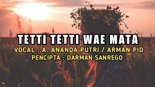 Lagu Bugis Tetti Tetti Wae Mata - Andi Ananda Putri / Arman Pio || Lirik Dan Arti