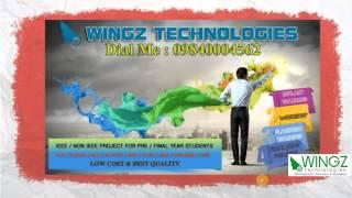 IEEE - NonIEEE -  Real Time Final Year Projects  - Wingz Technologies - final Year Project