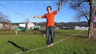 Slackline-Tutorial: How to Walk a Longline