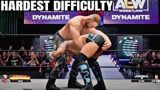 AEW Fight Forever Hardest Difficulty Gameplay (PS5)