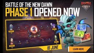 Battle Of The New Dawn Event Free Fire  || Daily Summon Event Free Fire || Free Fire New Event