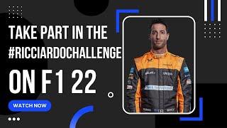 #sponsoredbyea take part in the #RicciardoChallenge on F1 22