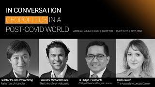 In Conversation webinar: Geopolitics in a post-COVID world