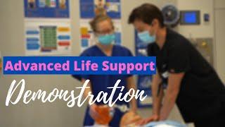 Advanced Life Support CPR Test Demonstration