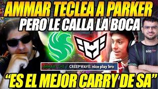 AMMAR teclea a PARKER!! BENJAZ sorprendido PARKER le calla la BOCA a AMMAR, HEROIC vs FALCONS