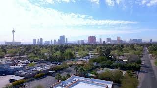 Las Vegas Skyline Slow Yaw Mavic Air 2 DaVinci Resolve 17