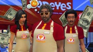 Becoming a POPEYES MILLIONAIRE in Sims 4