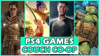 TOP 40 BEST COUCH CO-OP GAMES TO PLAY ON PS4 || BEST PS4 GAMES