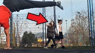 Girls Reacting To Street Workout (Best Reactions)