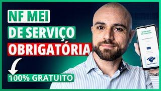 NOVA NOTA FISCAL MEI Como Emitir no Sistema OBRIGATÓRIO (NFS-e) | 100% Grátis