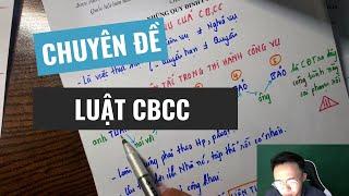 LUẬT CÁN BỘ CÔNG CHỨC (PHẦN 1) - THẦY TÀI TÂN TIẾN