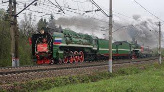 Train videos. Passenger trains in Russia - 14.