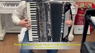 Paolo Soprani Super Paolo II 120 Bass Accordion