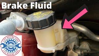 Ford B-Max Brake Fluid Reservoir Location