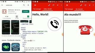 HTML - Estudando com Celular - Webcode