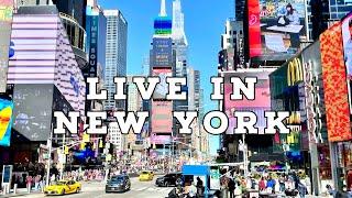 New York City Live️ Beautiful Sunny Afternoon in Manhattan(58°F) TikTok: walk.ride.fly (04.23.24)