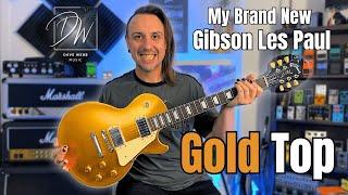 Gibson Les Paul Gold Top 50s Vintage Unbox And Review