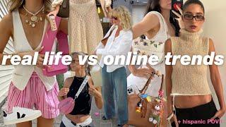 real life vs online fashion trends *extremely different* ep.1